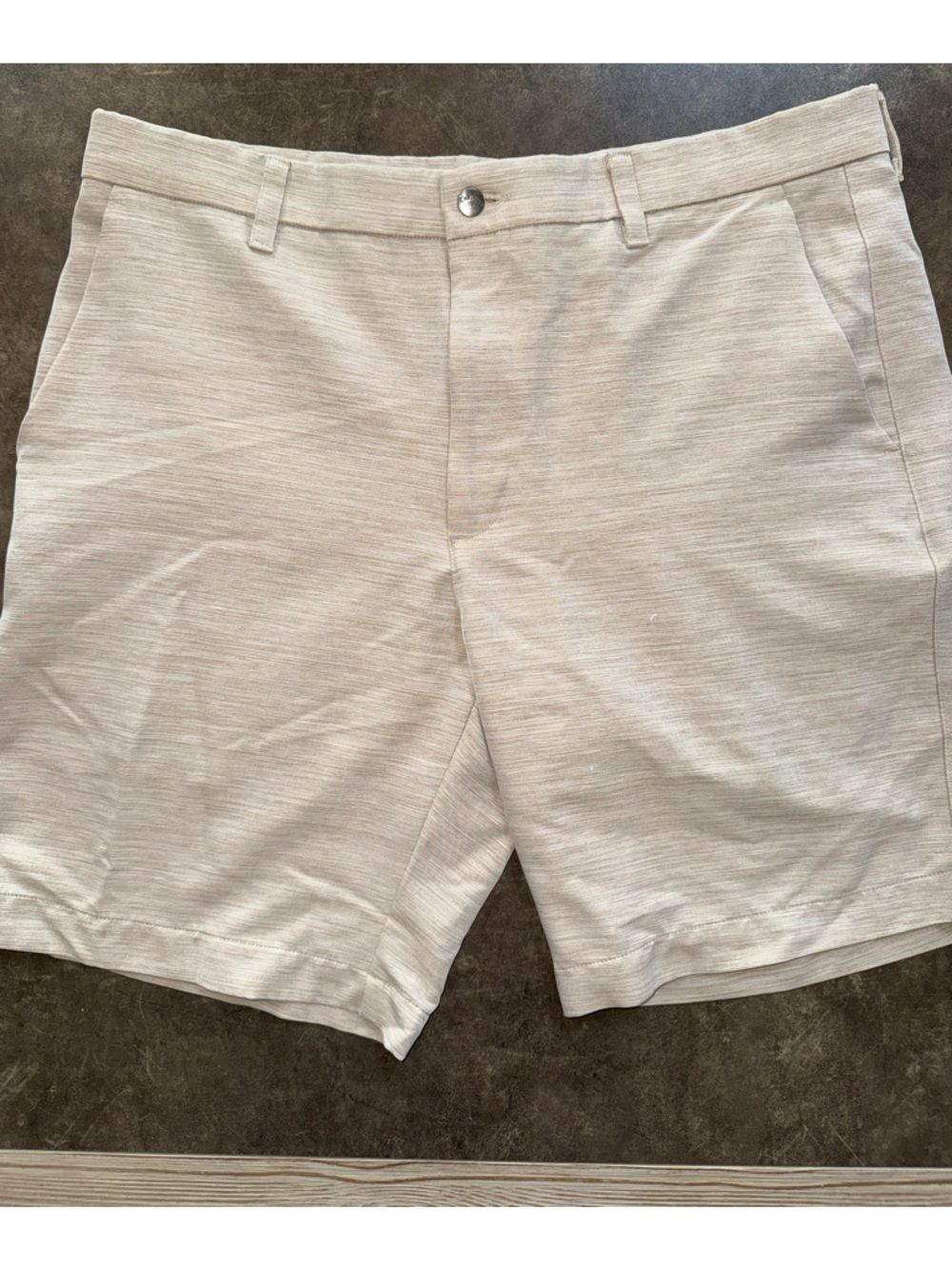 Callaway Light Beige Men's Golf Shorts